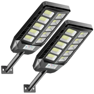 2Pack Outdoor Solar Lights w/Lithium Battery