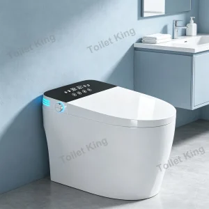AUTO Dual Flush Toilet with Warm Water Sprayer