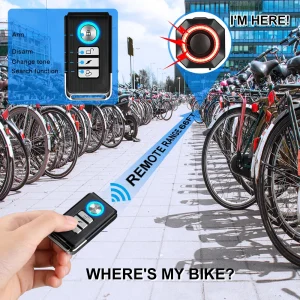 Smart Bike Light Alarm Brake-Sensing